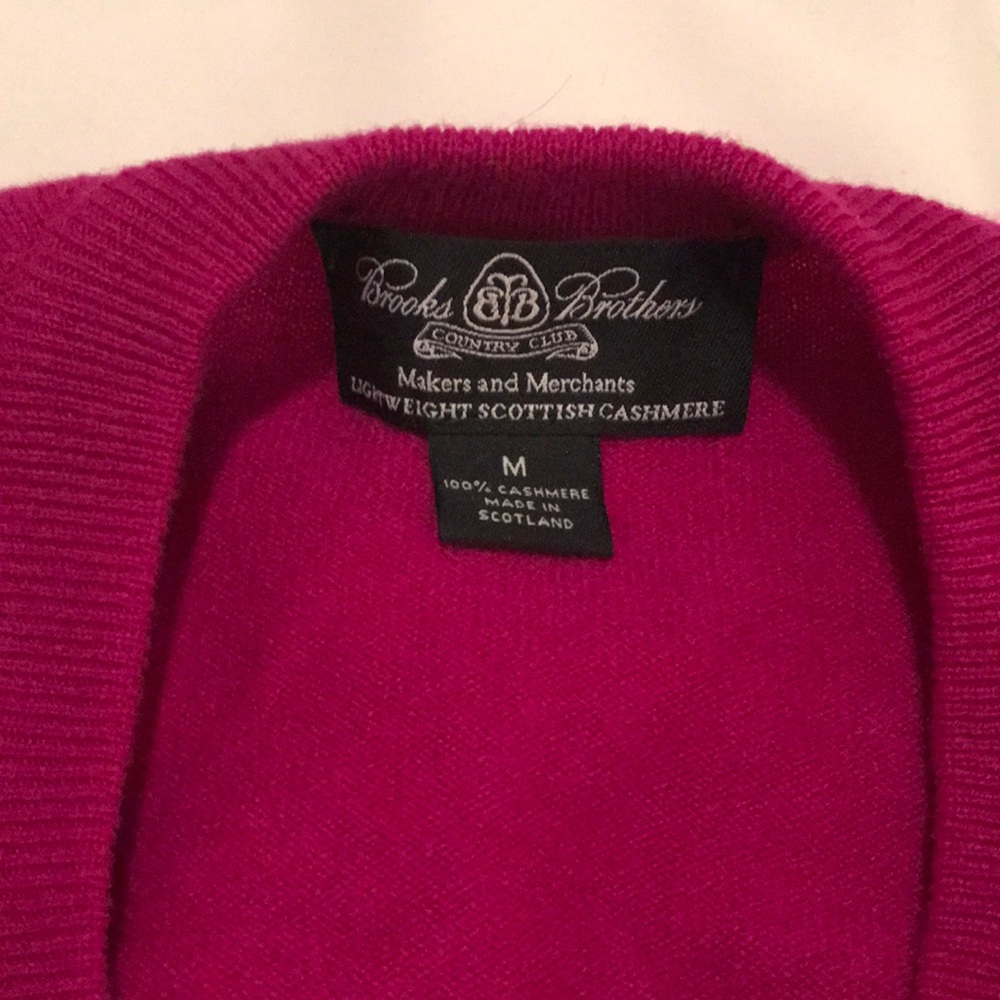 Fuschia Cashmere Sweater